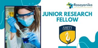 JRF Position at Amity University Noida |