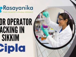 Junior Operator – Packing at CIPLA in Sikkim - Apply Now!