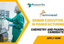 Amneal Pharmaceuticals Senior Executive