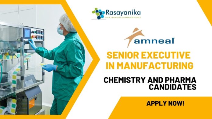 Amneal Pharmaceuticals Senior Executive