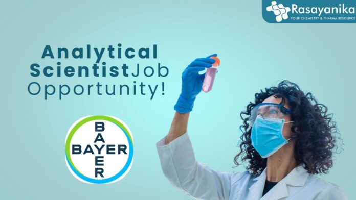 Analytical ScientistJob Opportunity!