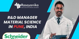 R&D Manager Material Science - at Schneider Electric