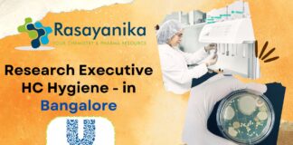 Research Executive HC Hygiene - at Unilever R&D in Bangalore