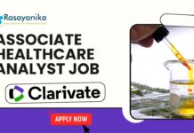 Associate Healthcare Research & Data Analyst at Clarivate- Pharmaceutical Jobs 