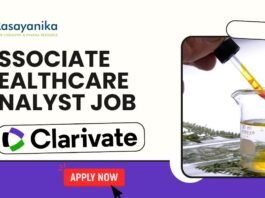 Associate Healthcare Research & Data Analyst at Clarivate- Pharmaceutical Jobs 