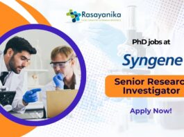 Syngene PhD jobs