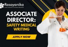 Parexel India -Associate Director: Safety Medical Writing