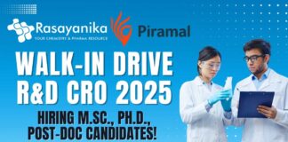Piramal Pharma Walk-In Drive R&D CRO 2025 Apply Now!