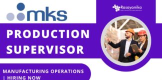 Production Supervisor at MKS Instruments, Manufacturing Operations   Hiring NowProduction Supervisor at MKS Instruments, Manufacturing Operations   Hiring Now