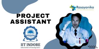  Project Assistant Job Role at IIT Indore- MSc Chemistry Apply Now!