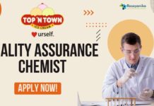 Quality Assurance Chemist at Ramani Ice-Cream, Apply Now!