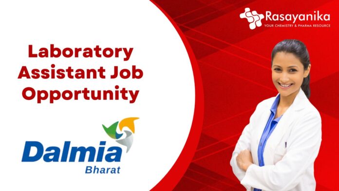 Laboratory Assistant Job Opportunity