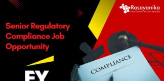 Senior Regulatory Compliance Job Opportunity