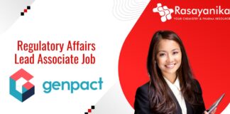 Regulatory Affairs Lead Associate Job - at Genpact