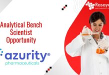 Analytical Bench Scientist Opportunity
