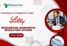 Eli Lilly Regulatory Affairs jobs