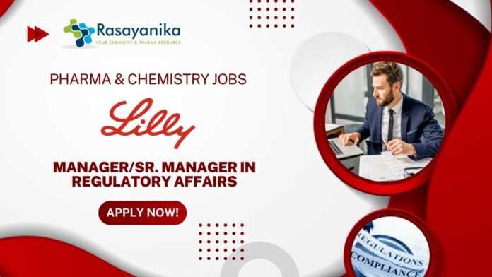 Eli Lilly Regulatory Affairs jobs