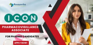 ICON Pharmacovigilance Associate Job for Pharma candidates!
