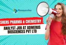 Freshers Pharma & Chemistry Analyst Job