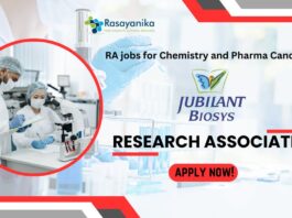 Jubilant Biosys Research Associate jobs