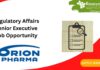 Regulatory Affairs Senior Executive Job Opportunity