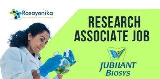 Research Associate Job at Jubilant Biosys – Analytical Chemistry Role Open