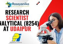Research Scientist – Analytical (8254) in PI Industries at Udaipur