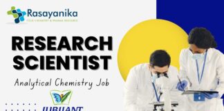 Research Scientist – Analytical Chemistry at Jubilant Biosys