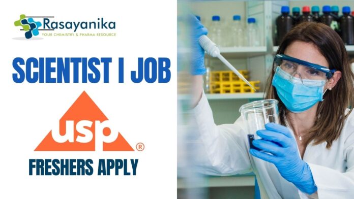 Freshers Organic Chemistry Jobs at USP - Apply Online