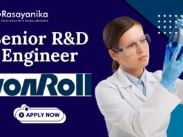 Senior R&D Engineer Job at Von Roll. BSc Chemistry Candidates Apply Now in Bangalore  