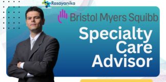 Specialty Care Advisor at Bristol Myers Squibb -Science Graduates Apply Now