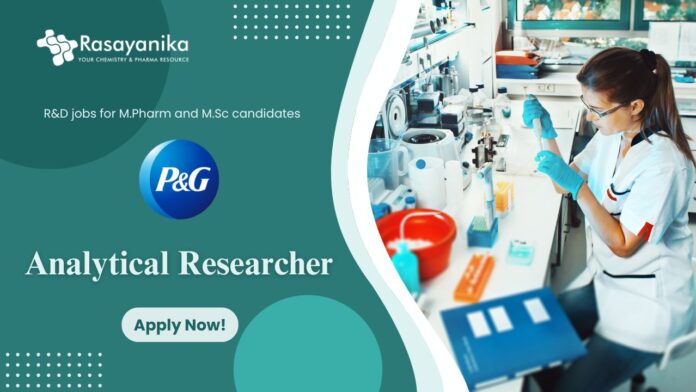 R&D Jobs at P&G For Pharma & Chemistry Candidates - Apply Now!