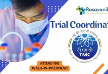 Trial Coordinator Job at Tata Memorial Hospital. Attend the Walk-in-Interview!