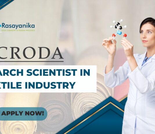 Croda Chemistry jobs