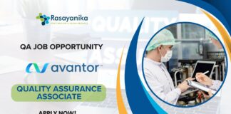 QA jobs at Avantor