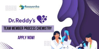 Dr.Reddy's Chemistry jobs