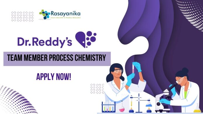 Dr.Reddy's Chemistry jobs