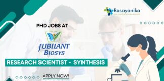 Jubilant Biosys PhD jobs