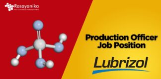 Production Officer Job Position