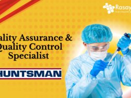 Quality Assurance & Quality Control Specialist