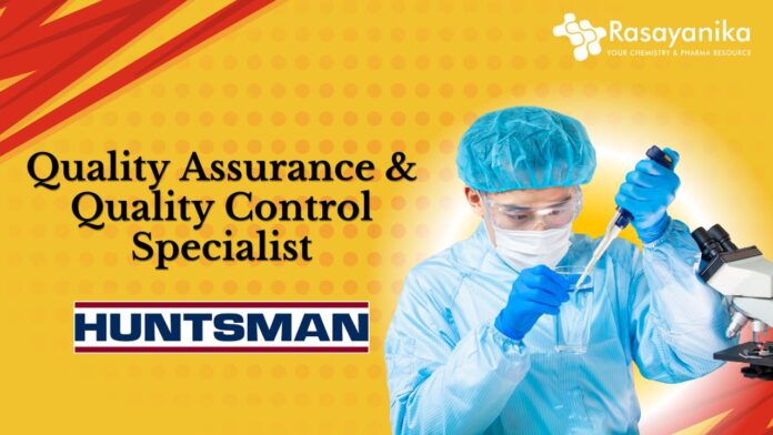 Quality Assurance & Quality Control Specialist