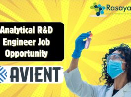 Analytical R&D Engineer Job Opportunity