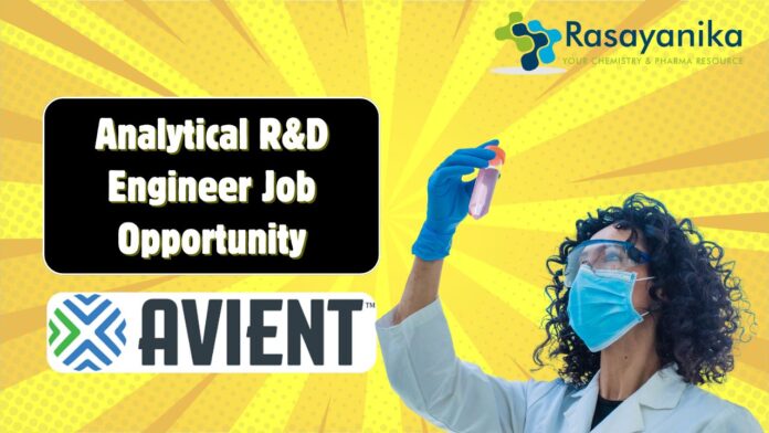 Analytical R&D Engineer Job Opportunity
