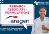 Aragen Bioscience Research Associate – Formulations | Master's Degree in Pharmaceutical Sciences Candidates Apply Now