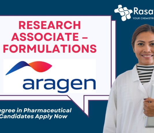 Aragen Bioscience Research Associate – Formulations | Master's Degree in Pharmaceutical Sciences Candidates Apply Now
