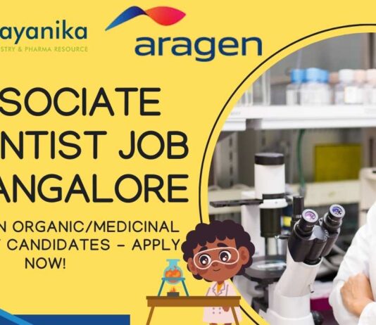 Aragen is Hiring Associate Scientist – Discovery Solutions (Bangalore) (1)