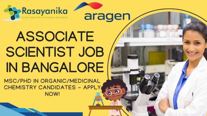 Aragen is Hiring Associate Scientist – Discovery Solutions (Bangalore) (1)