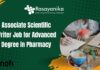 Associate Scientific Writer