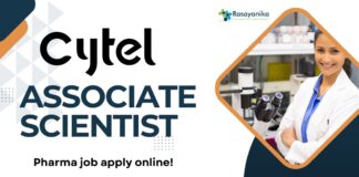 Associate Scientist at Cytel, Pharma job apply online!