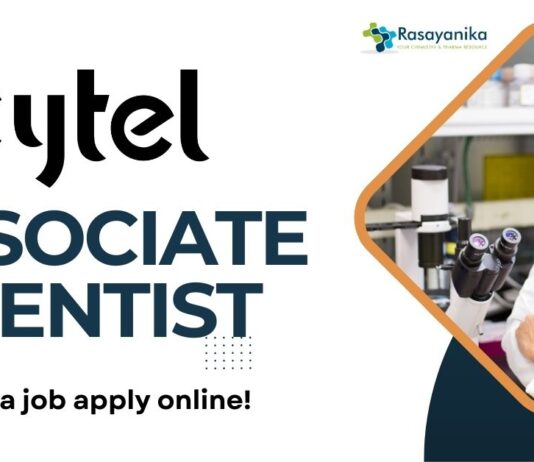 Associate Scientist at Cytel, Pharma job apply online!